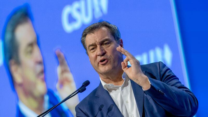 CSU-Chef Markus Söder: „Schwarz-Grün wollen wir jedenfalls nicht.“