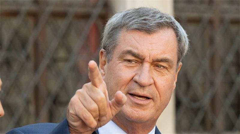 CSU-Chef Markus Söder beteuert, dass die CSU „auf keinen Fall“ einen Kanzlersturz initiieren werde. (Archivbild)