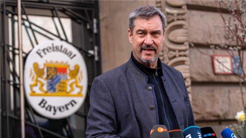 Wirtschaftsturbulenzen setzen Union und SPD unter Druck CSU-Chef Söder mahnt Fortschritte bei Koalitionsverhandlungen an.