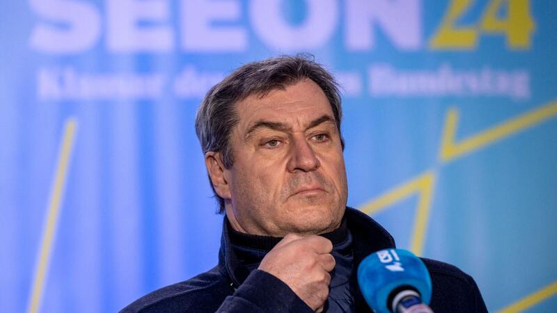 Die CSU und Söders Sorgen für 2024 CSU-Chef und Ministerpräsident von Bayern: Markus Söder.