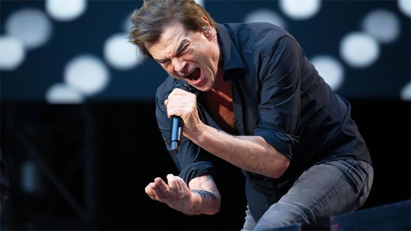 Campino von den Toten Hosen bei einem Konzert in der Merkur Spiel-Arena in Düsseldorf.