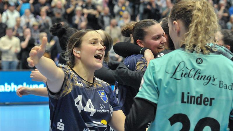Carina Senel störte immer wieder den Neckarsulmer Angriff.