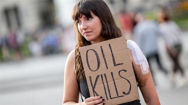 Carla Hinrichs erklärt das Ende der Letzten Generation unter diesem Namen. (Archivbild)