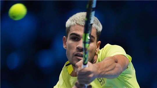 Carlos Alcaraz musste im zweiten Match hart kämpfen.