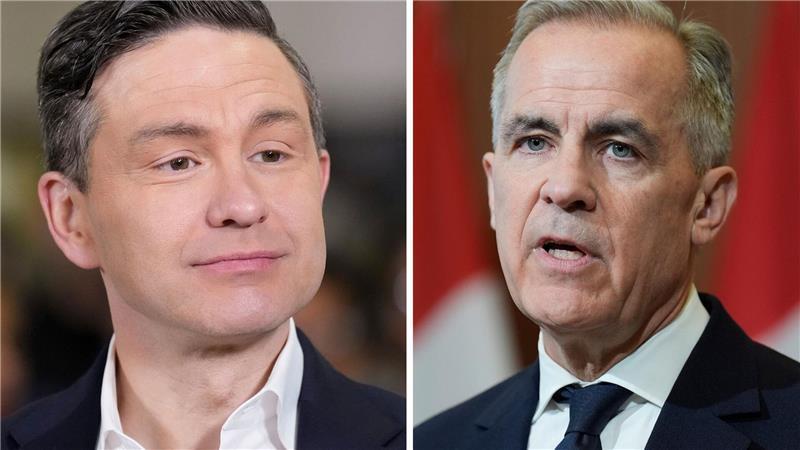 Carney und Poilievre wollen Premierminister von Kanada werden. (Archivbilder)