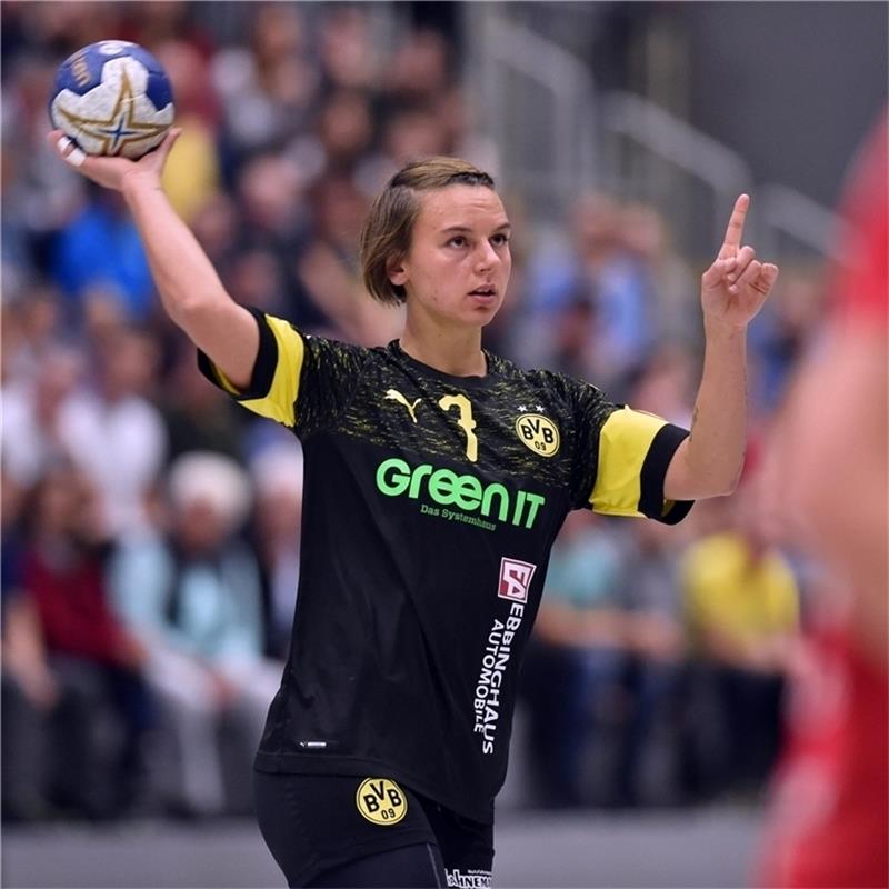 Caroline Müller-Korn war mit Borussia Dortmund auf dem Weg zum ersten Meistertitel. Foto: Eibner-Pressefoto (Archiv)