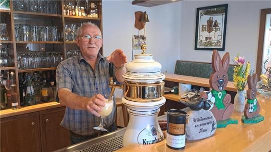 Carsten Fischer betreibt seit 40 Jahren das Gasthaus Würger in Uthlede.