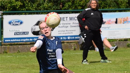 Cathleen Behrens zeigte beim SV Düdenbüttel starke Leistungen.