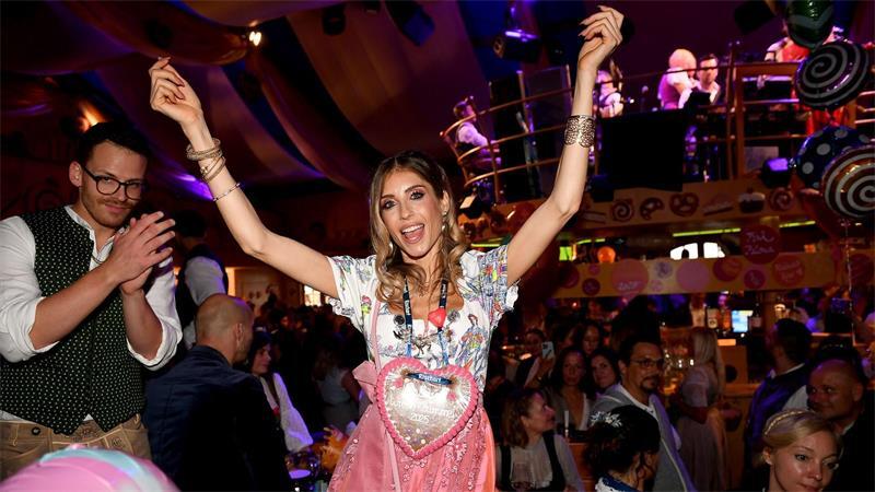 Cathy Hummels hat seit einigen Jahren ihr eigenes Wiesn-Event. (Archivbild)