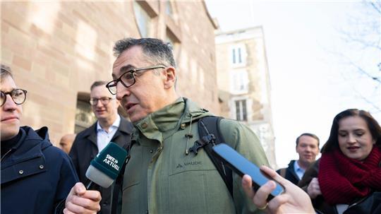 Cem Özdemir (Grüne) hat sich zum Ziel gesetzt, weiter voranzukommen.