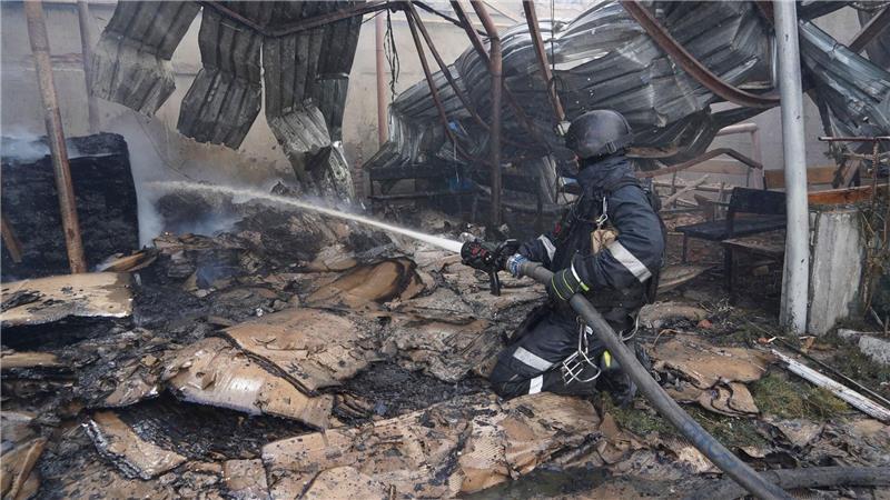 Charkiw kommt immer wieder unter russischen Beschuss. (Archivbild)