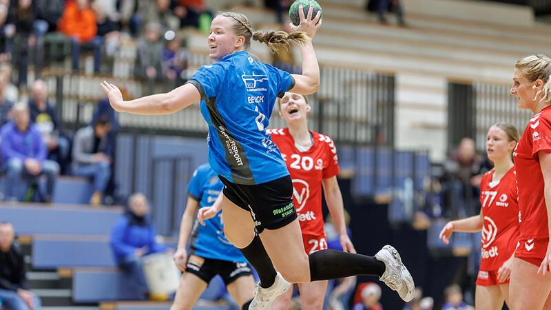 Charlotta Beuck hat sich eine Verbrennung zugezogen und wird dem VfL Stade gegen Höltinghausen fehlen.