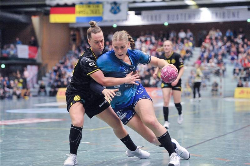 BSV-Handballerin Charlotte Kähr vor Schweizer EM-Abenteuer Charlotte Kähr geht in ihre dritte Saison beim BSV. Foto: Jan Iso Jürgens