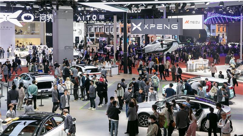 So tickt Chinas Automarkt China ist der größte Automarkt der Welt, was die Messe besonders wichtig macht. (Archivbild)