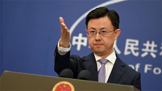 Chinas Außenamtssprecher forderte, keine Bedrohungsszenarien zu verbreiten. (Archivbild) 