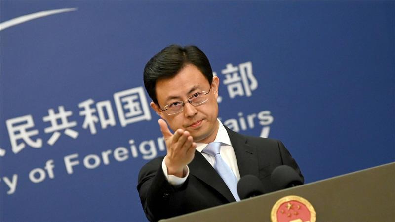 Chinas Außenamtssprecher kritisierte Pläne der EU im Bereich Cybersicherheit.