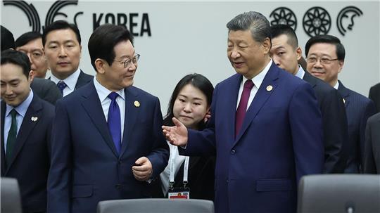 Chinas Präsident Xi forderte von den Apec-Partnern von mehr Zusammenarbeit. 