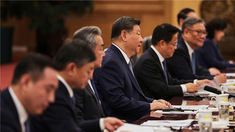 EU warnt China vor verschärftem Handelskonflikt Chinas Staatschef Xi Jinping lobte die Beziehungen und forderte mehr Zusammenarbeit.