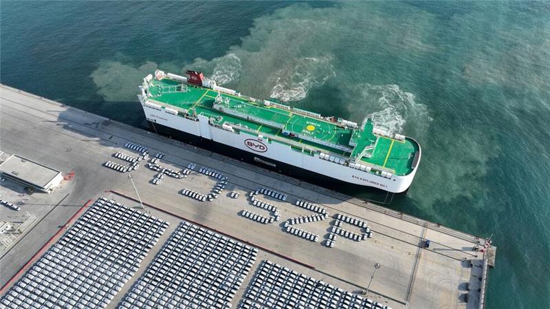 EU führt endgültig Extrazölle auf Elektroautos aus China ein Chinesische Marken müssen damit weitere Zölle auf ihre Produkte beim Import in die EU in Kauf nehmen. (Archivbild)