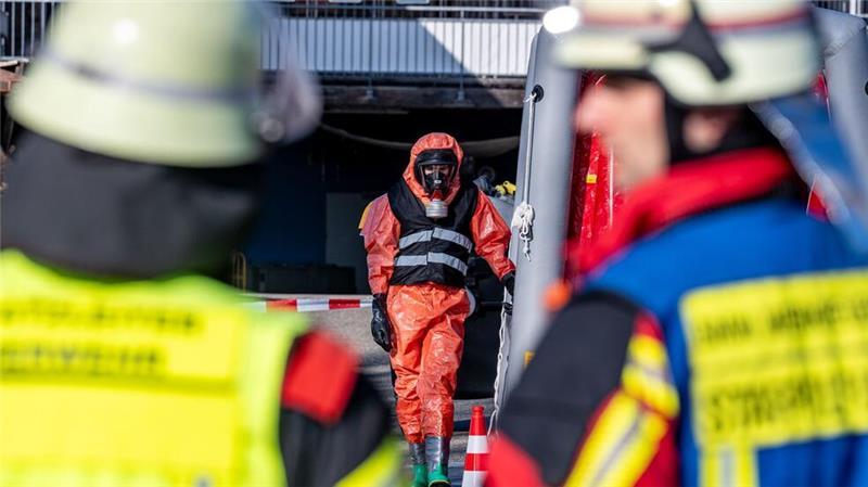 Chlorgasunfall verletzt fünf Menschen.