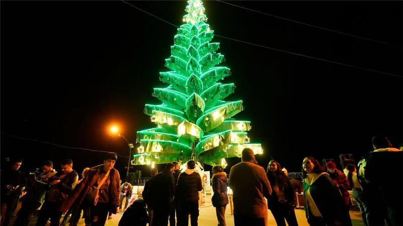 Christen in Syrien feiern Weihnachten und Sturz von Assad Christen feiern Weihnachten in Syrien.