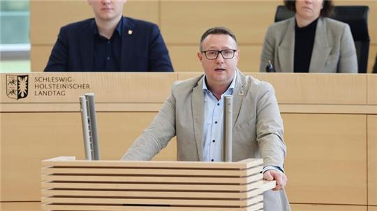 Christian Dirschauer, parlamentarischer Geschäftsführer der SSW-Fraktion in Schleswig-Holstein.