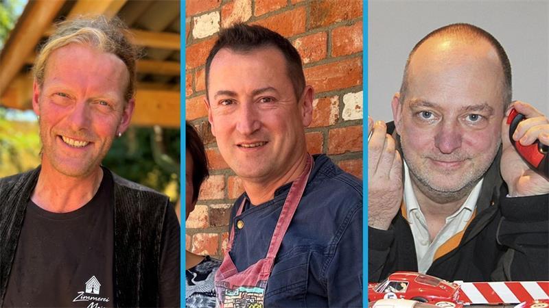 Christian Meier (2. Vorsitzender), Matthias Pape (1. Vorsitzender) und Boris Ksoll (Schriftführer, von links).