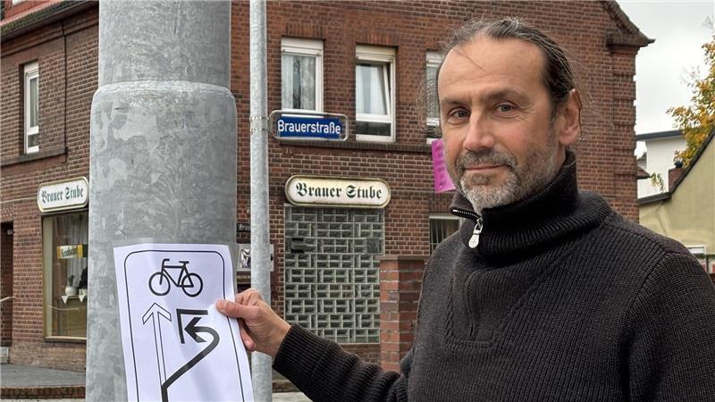 Fahrradfreundliches Stade? Ein Experte hat da so seine Zweifel Christian Ückert hat einen kritischen Blick auf den Radverkehr in Stade.