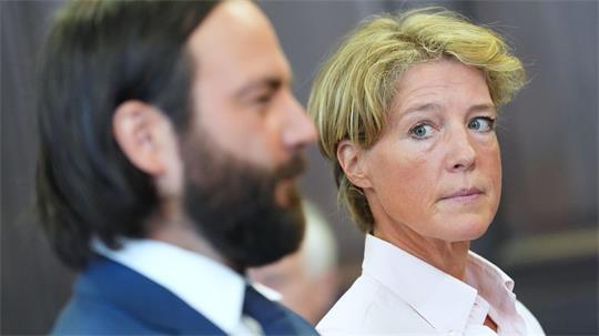 Christina Block bestreitet die Vorwürfe der Anklage.