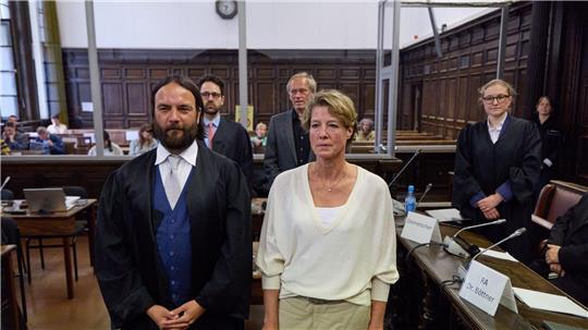 Christina Block ist eine von sieben Angeklagten im Prozess.