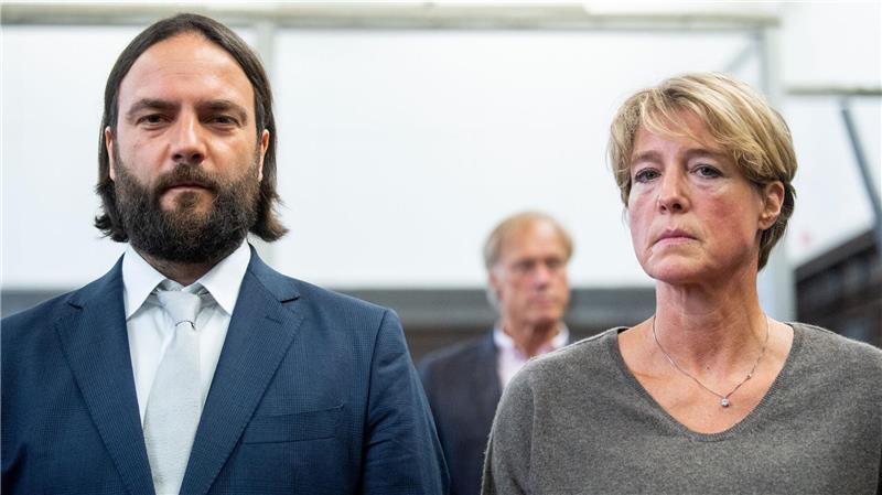 Christina Block und ihr Anwalt Ingo Bott.