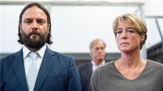 Christina Block und ihr Anwalt Ingo Bott.