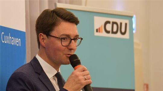 Christoph Frauenpreiß geht nach dem deutlichen Ergebnis bei seiner Nominierung zuversichtlich in den Wahlkampf im Wahlkreis Cuxhaven/Stade II.