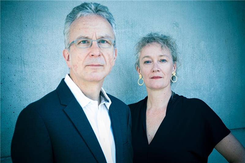 Christopher Dell und Julia Hülsmann spielen am 25. August im Pferdestall. Foto: Peter Hundert