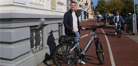 Christopher Jesse (21) gehört für die Grünen dem Kreistag in Cuxhaven an.