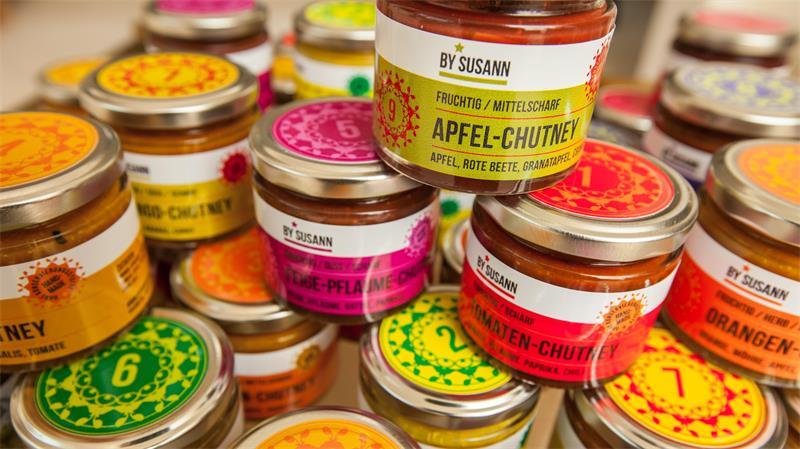 Chutneys sind eine Art indische Marmeladen, nur würziger.