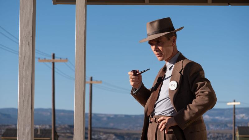 Cillian Murphy als J. Robert Oppenheimer. Das Atombomben-Drama führt mit 13 Nominierungen das Rennen um den wichtigsten Filmpreis der Welt, die Oscars, an.