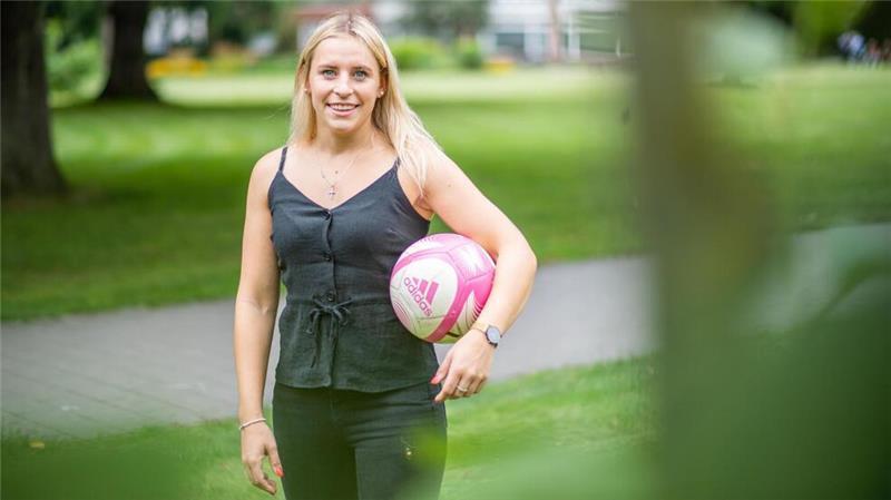 Cindy König begann beim FC Sparta Bremerhaven mit dem Fußballspielen.