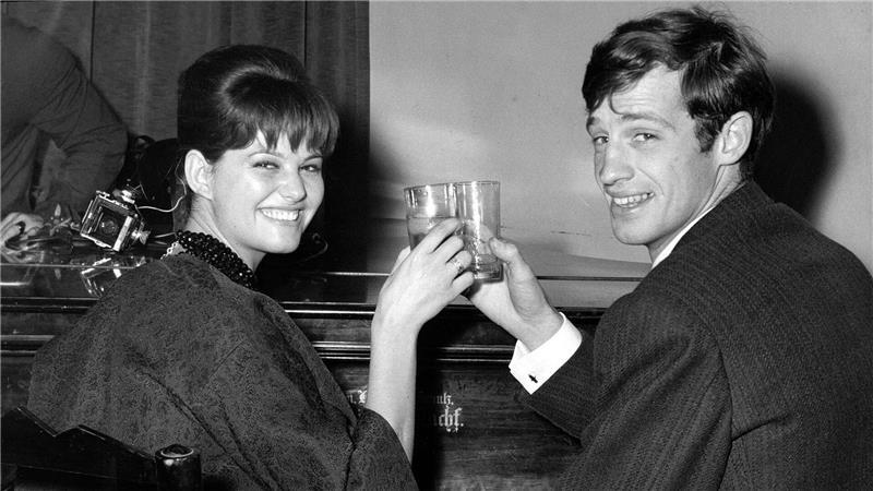 Claudia Cardinale arbeitete unter anderem mit Schauspieler Jean-Paul Belmondo zusammen. (Archivbild von 1960)