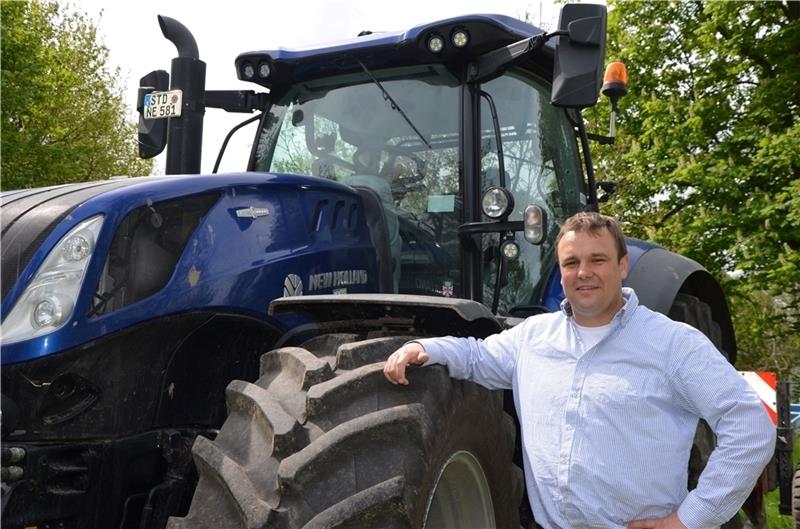Claus Schmoldt setzt sich als Vorsitzender der Junglandwirte im Landkreis für die Belange seiner Kollegen ein und ist als Ackerbauer selbst betroffen.