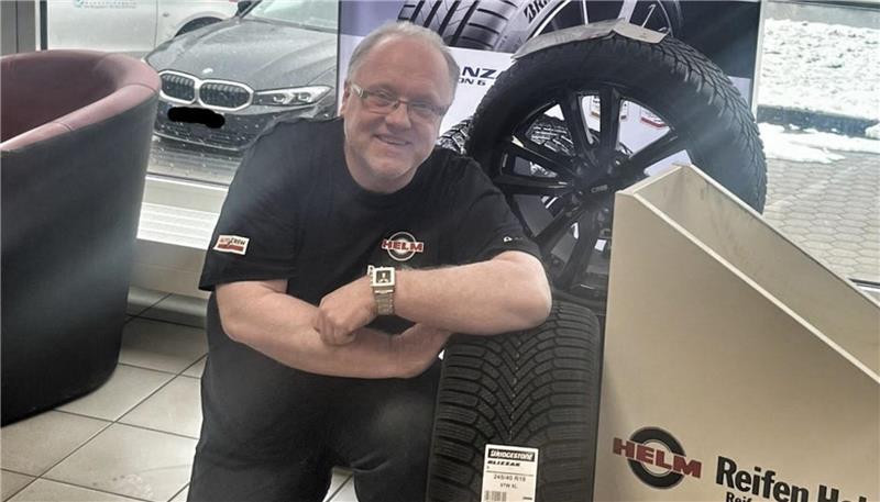 Claus Sietas von Reifen-Helm in Buxtehude.