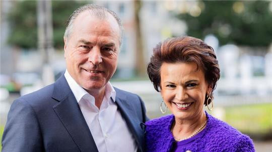 Clemens Tönnies und seine Frau Margit.