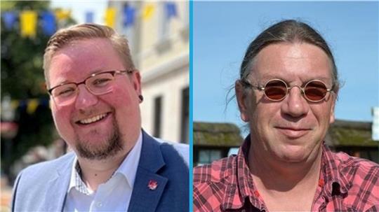Clemens Ultsch und Helge Winnat wollen Bürgermeister in Buxtehude und Nordkehdingen werden.