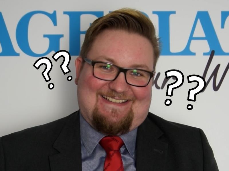 Video: Clemens Ultsch im „Fragensprint“ Clemens Ultsch von "DIE PARTEI" stellt sich im "Fragensprint".