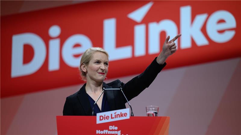 Linke fühlt sich wieder stark - und will Einfluss Co-Chefin Ines Schwerdtner will „die Hoffnung organisieren“.