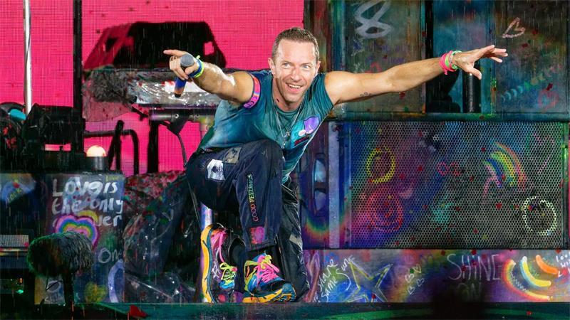 Coldplay achtet mit Erfolg darauf, dass Konzerte der Band klimafreundlicher sind. (Archivbild)