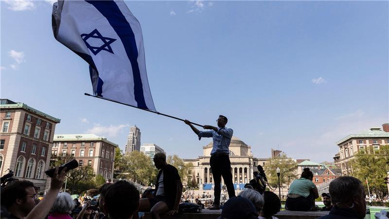 Columbia wurde im vergangenen Frühjahr zum Schauplatz großer propalästinensischer Demonstrationen und Gegenproteste. (Archivbild)