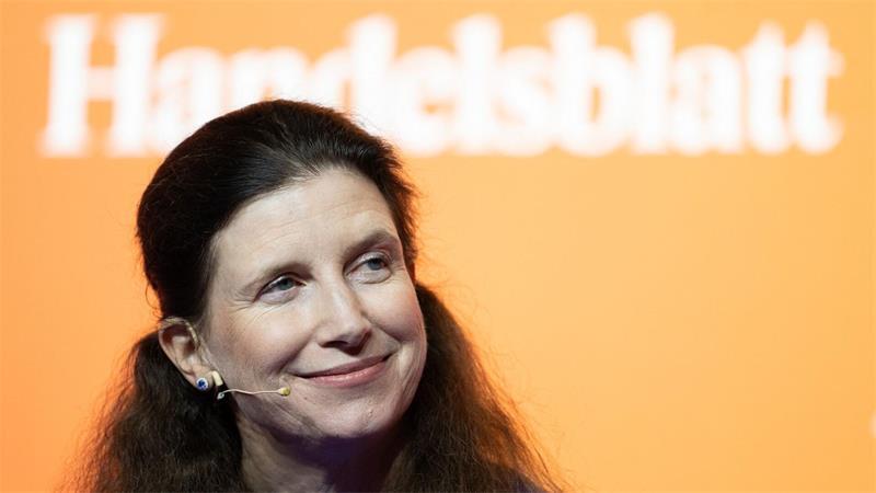 Commerzbank-Chefin Bettina Orlopp: Gespräche mit der Unicredit laufen.