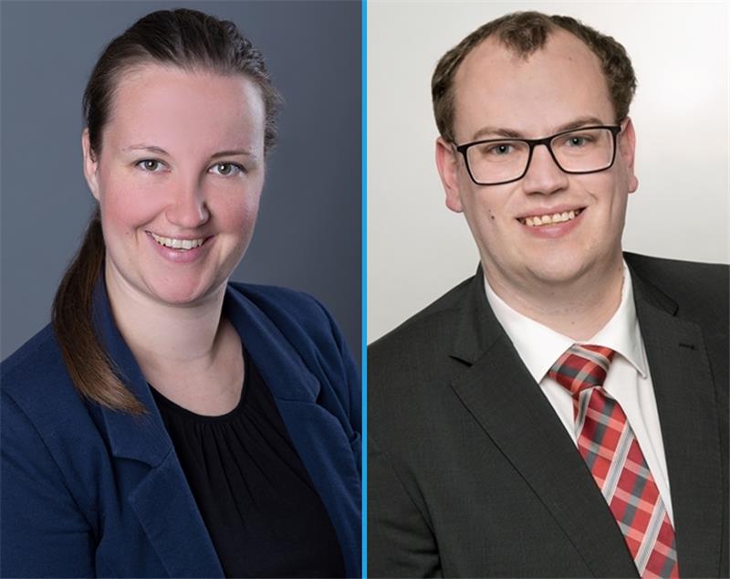 Corinna Lange und Matthias Mittlmejer sind die Landtagskandidaten der Wahlkreise Stade und Buxtehude.