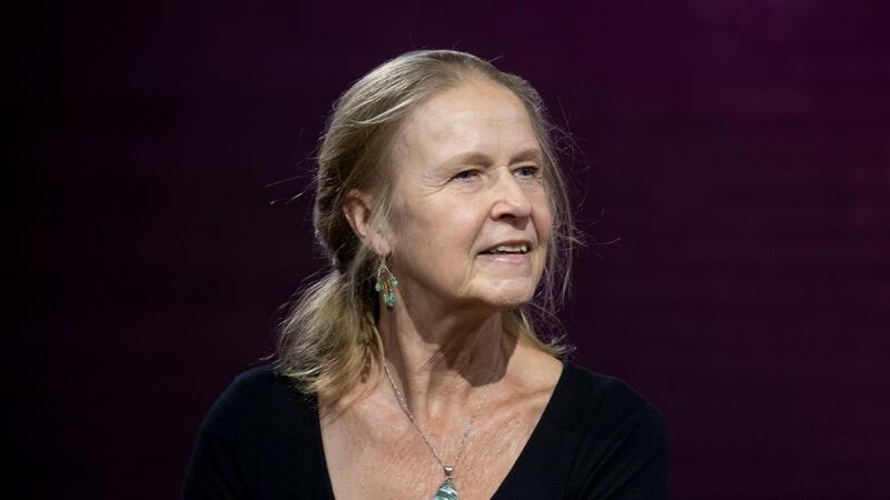 Cornelia Funke auf der Frankfurter Buchmesse 2023.